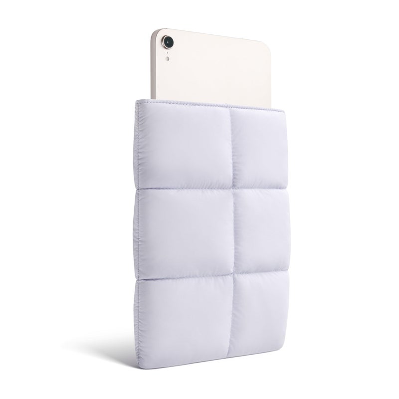 Comfyable Puffy Tablet Sleeve 7-8 Inch Compatible for iPad mini 7 2024 A17 Pro, Mini 6 2021 A15, Quilted Puffer Tablet Carrying Case for Women Men, Lavender - Image 2