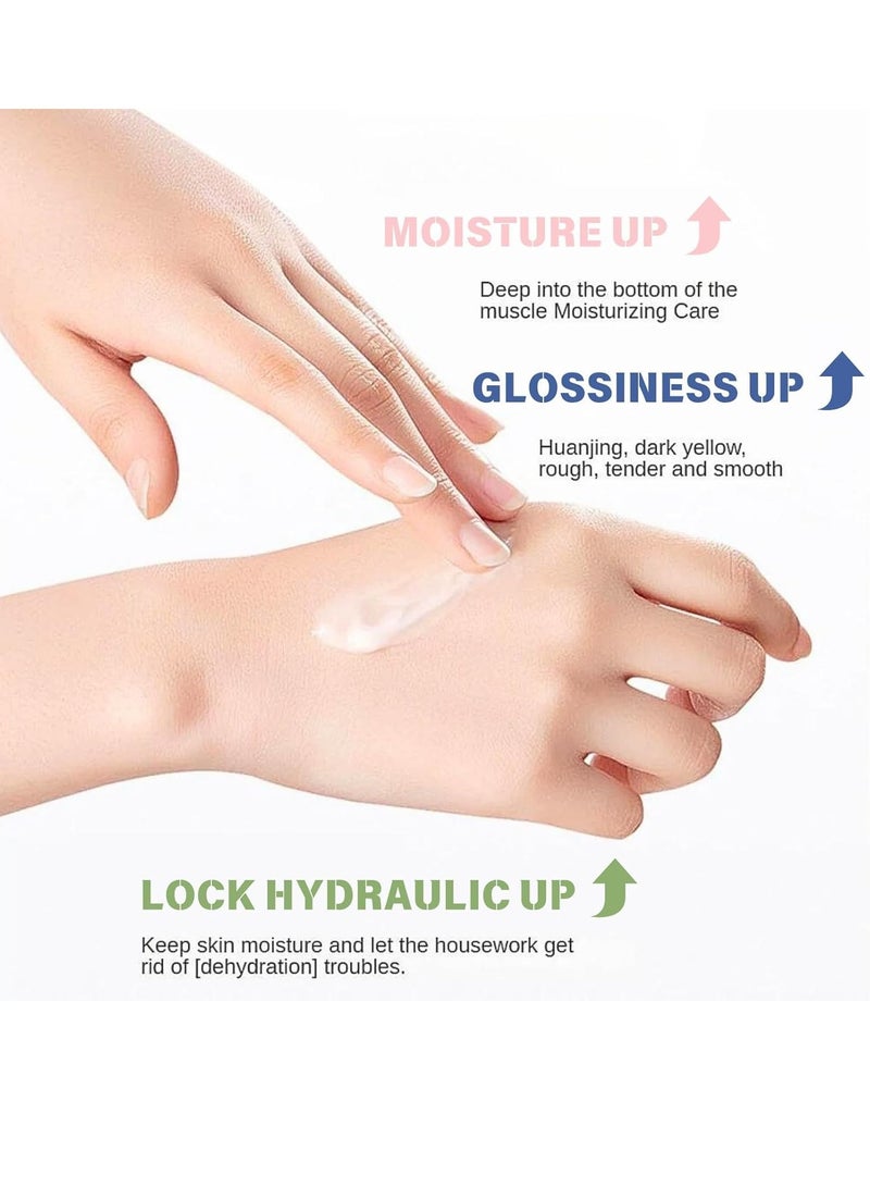 روزينو مجموعة هدايا كريم اليد ، مجموعة كريم اليد الصغيرة 5x30 مل للأيدي الجافة ، مجموعة هدايا كريم اليد بحجم السفر ، هدايا عيد الميلاد وأعياد الميلاد للنساء ، غسول اليدين المرطب الطبيعي للنساء والفتيات - Image 3