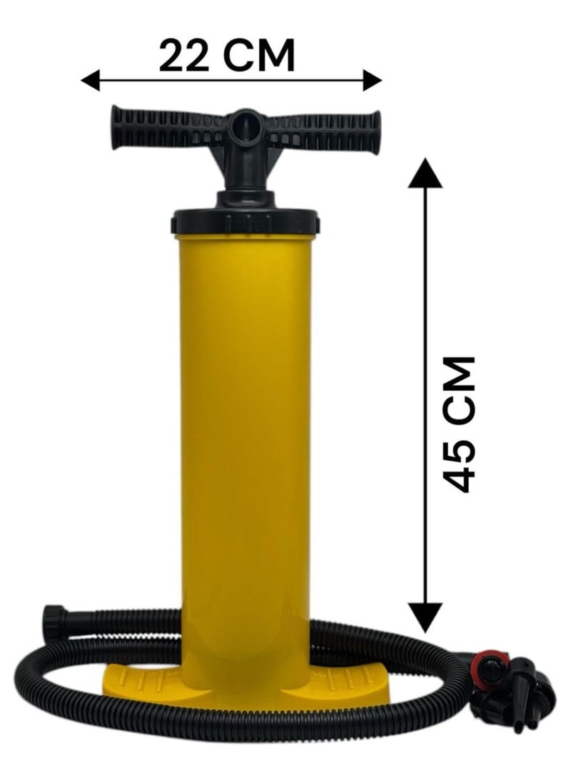 QSHOP - ® Versatile Air Pump – Your Perfect Choice for Boats, Rafts, Balls, Bikes and Bicycles One Inflator – Incredible Speed and Superstitious Performance in Every Use - Image 1