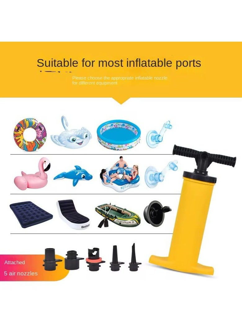QSHOP - ® Versatile Air Pump – Your Perfect Choice for Boats, Rafts, Balls, Bikes and Bicycles One Inflator – Incredible Speed and Superstitious Performance in Every Use - Image 1