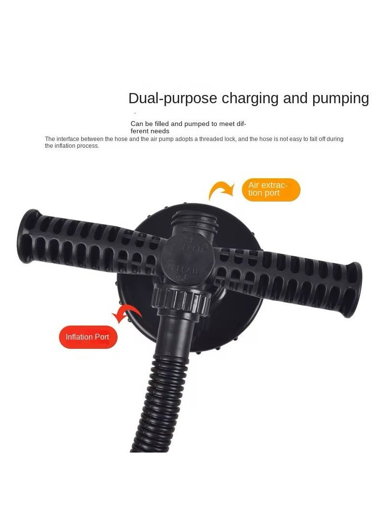 QSHOP - ® Versatile Air Pump – Your Perfect Choice for Boats, Rafts, Balls, Bikes and Bicycles One Inflator – Incredible Speed and Superstitious Performance in Every Use - Image 1