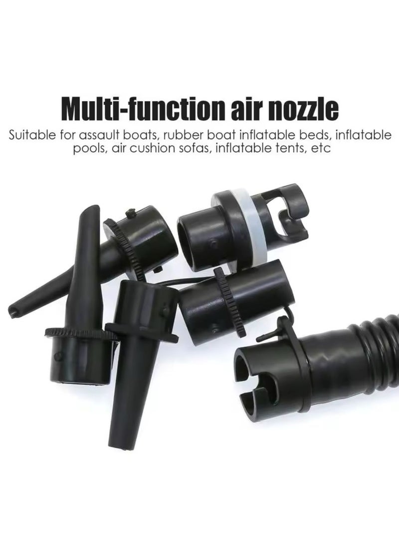 QSHOP - ® Versatile Air Pump – Your Perfect Choice for Boats, Rafts, Balls, Bikes and Bicycles One Inflator – Incredible Speed and Superstitious Performance in Every Use - Image 1