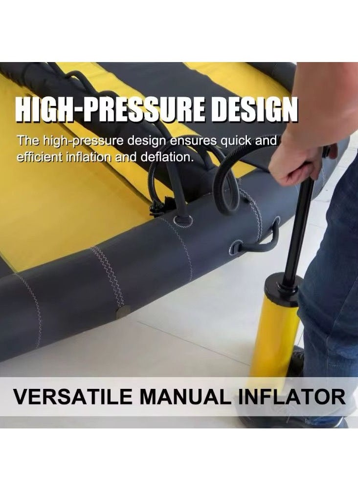 QSHOP - ® Versatile Air Pump – Your Perfect Choice for Boats, Rafts, Balls, Bikes and Bicycles One Inflator – Incredible Speed and Superstitious Performance in Every Use - Image 1