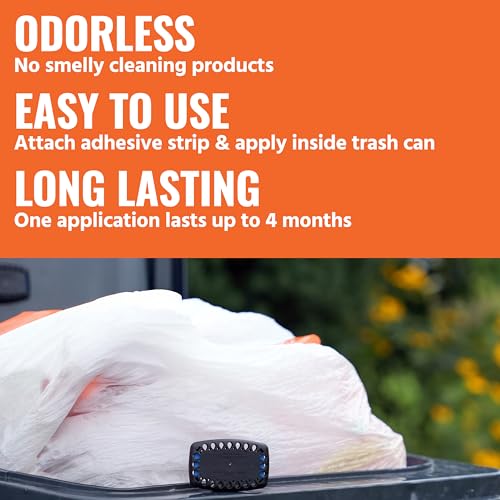 Terro تررو T801SR حارس القمامة - قاتل الحشرات - يقتل الذباب، والصراصير، واليرقات، والخنافس، والحشرات في سلة القمامة الخارجية (عبوة من 2) - Image 3