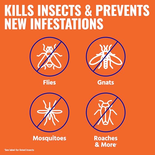 Terro تررو T801SR حارس القمامة - قاتل الحشرات - يقتل الذباب، والصراصير، واليرقات، والخنافس، والحشرات في سلة القمامة الخارجية (عبوة من 2) - Image 2