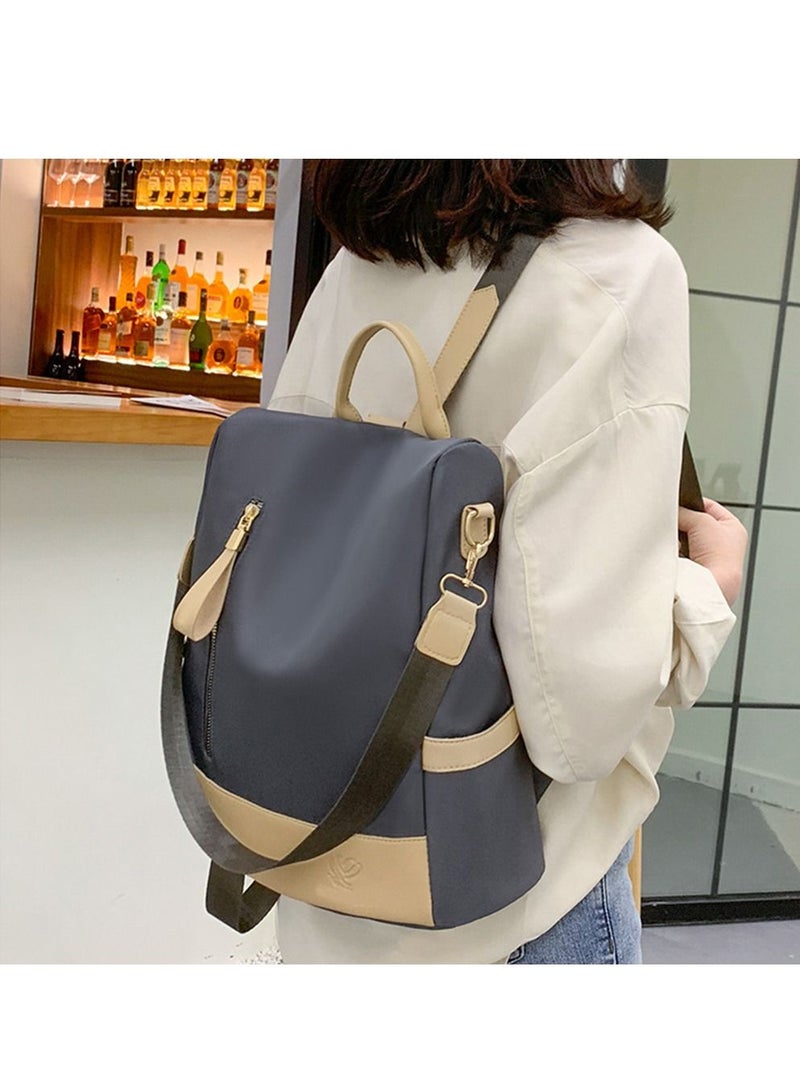 HomarKet Shoulder Backpack Grey/Beige - Image 5