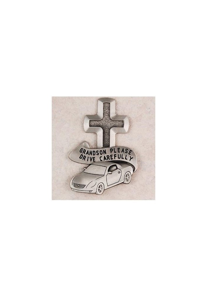 McVan, Inc. Pewter Grandson Visor Clip - Image 1
