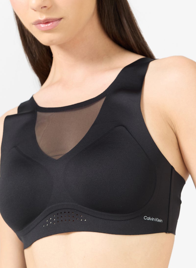 كالفن كلاين سبورت حمالة صدر داعمة متوسطة بشبكة مخفية - Image 3