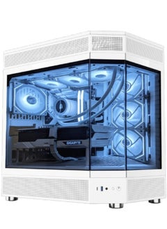 Nova Gaming PC - Intel Core i7-14700F Processor, 20 Cores & 28 Threads, DDR4 32GB (2*16) 3600MHz Ram, 1TB NVMe M.2 SSD, Nvidia GeForce RTX 4060 OC Edition 8GB GDDR6 Graphics Card, 3 Fan AIO Liquid Cooler, 750W 80 Plus Power Supply, Windows 11 Pro | Wi-Fi
