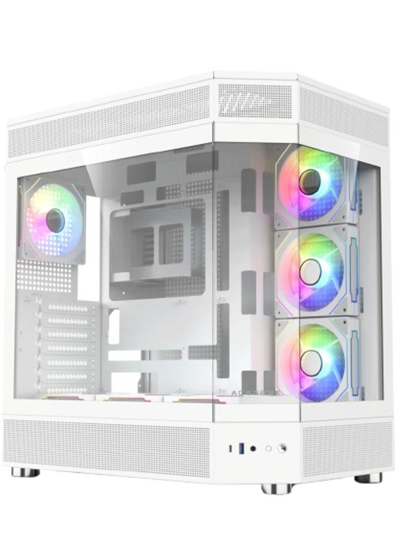NANOTECH - Nova Gaming PC - Intel Core i7-14700F Processor, 20 Cores & 28 Threads, DDR4 32GB (2*16) 3600MHz Ram, 1TB NVMe M.2 SSD, Nvidia GeForce RTX 4060 OC Edition 8GB GDDR6 Graphics Card, 3 Fan AIO Liquid Cooler, 750W 80 Plus Power Supply, Windows 11 Pro | Wi-Fi - Image 1