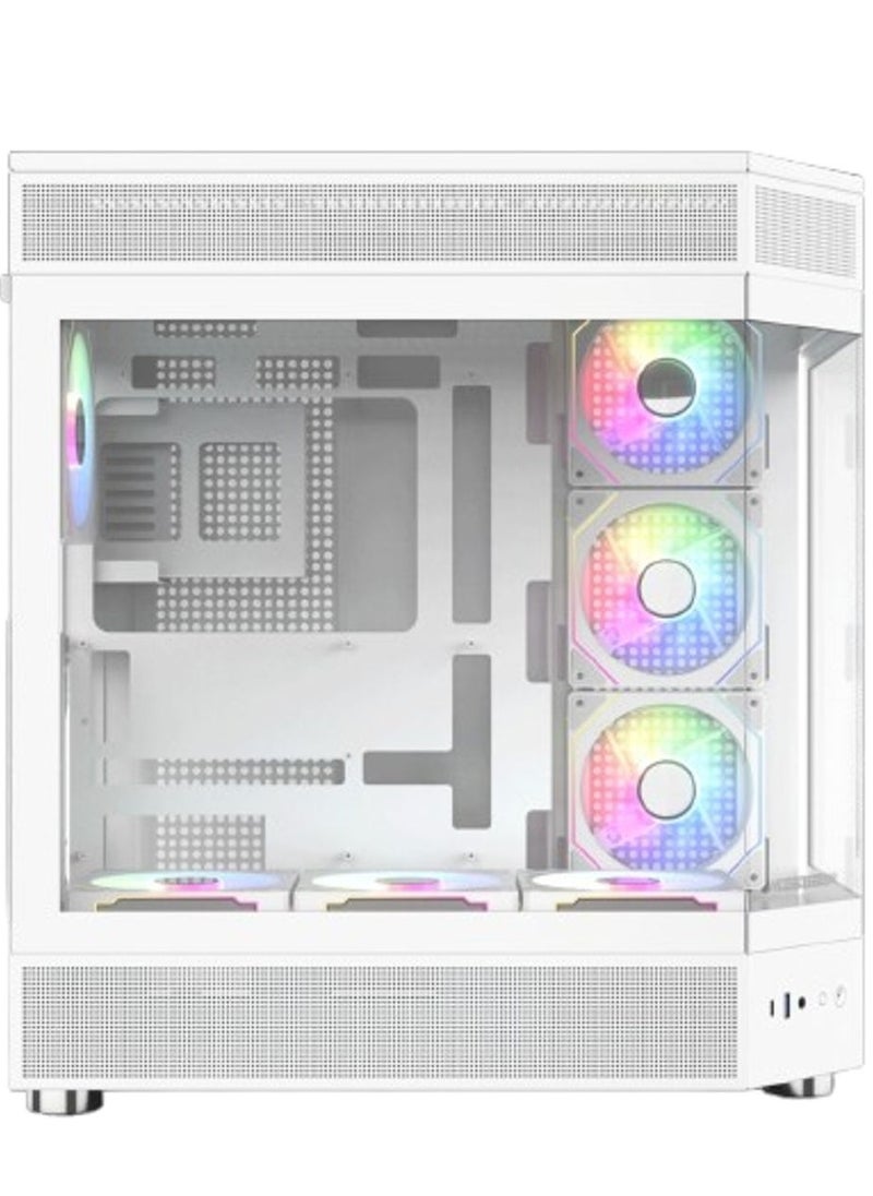 NANOTECH - Nova Gaming PC - Intel Core i7-14700F Processor, 20 Cores & 28 Threads, DDR4 32GB (2*16) 3600MHz Ram, 1TB NVMe M.2 SSD, Nvidia GeForce RTX 4060 OC Edition 8GB GDDR6 Graphics Card, 3 Fan AIO Liquid Cooler, 750W 80 Plus Power Supply, Windows 11 Pro | Wi-Fi - Image 1