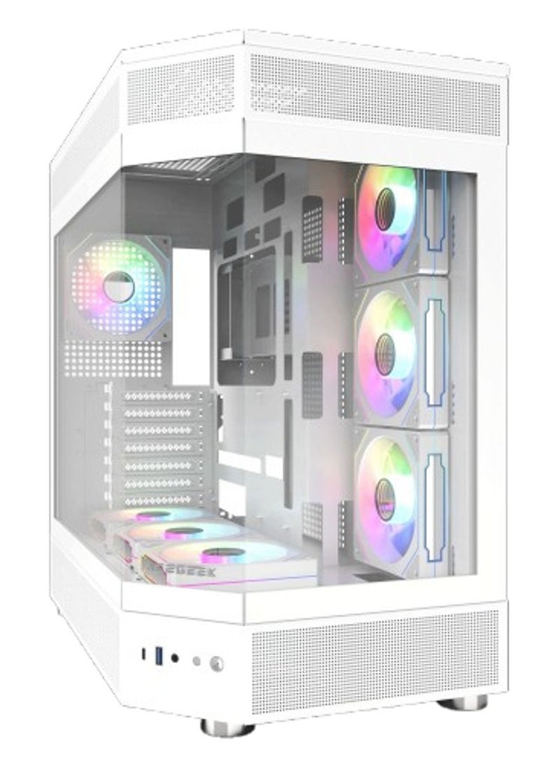 NANOTECH - Nova Gaming PC - Intel Core i7-14700F Processor, 20 Cores & 28 Threads, DDR4 32GB (2*16) 3600MHz Ram, 1TB NVMe M.2 SSD, Nvidia GeForce RTX 4060 OC Edition 8GB GDDR6 Graphics Card, 3 Fan AIO Liquid Cooler, 750W 80 Plus Power Supply, Windows 11 Pro | Wi-Fi - Image 1