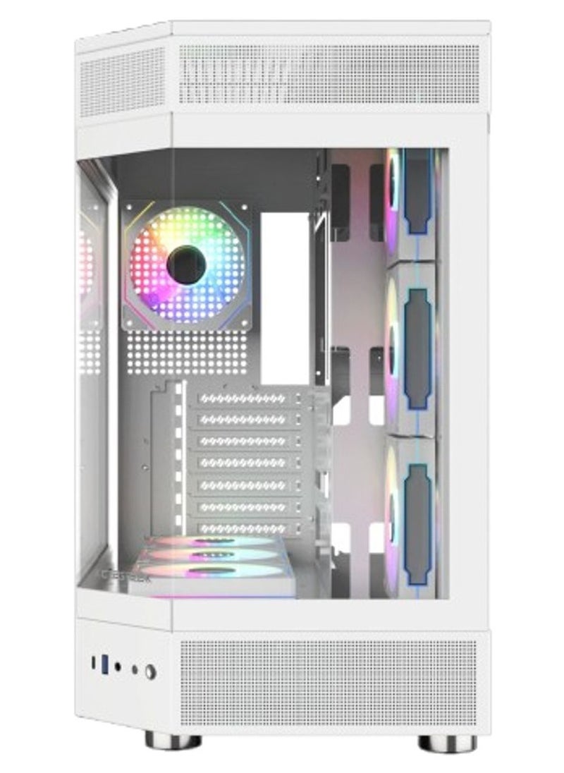 NANOTECH - Nova Gaming PC - Intel Core i7-14700F Processor, 20 Cores & 28 Threads, DDR4 32GB (2*16) 3600MHz Ram, 1TB NVMe M.2 SSD, Nvidia GeForce RTX 4060 OC Edition 8GB GDDR6 Graphics Card, 3 Fan AIO Liquid Cooler, 750W 80 Plus Power Supply, Windows 11 Pro | Wi-Fi - Image 1