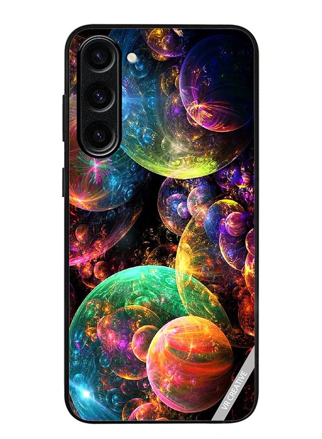 VR CREATIVE Protective Case Cover For Samsung Galaxy S23 FE Galaxy Design Multicolour - Image 1