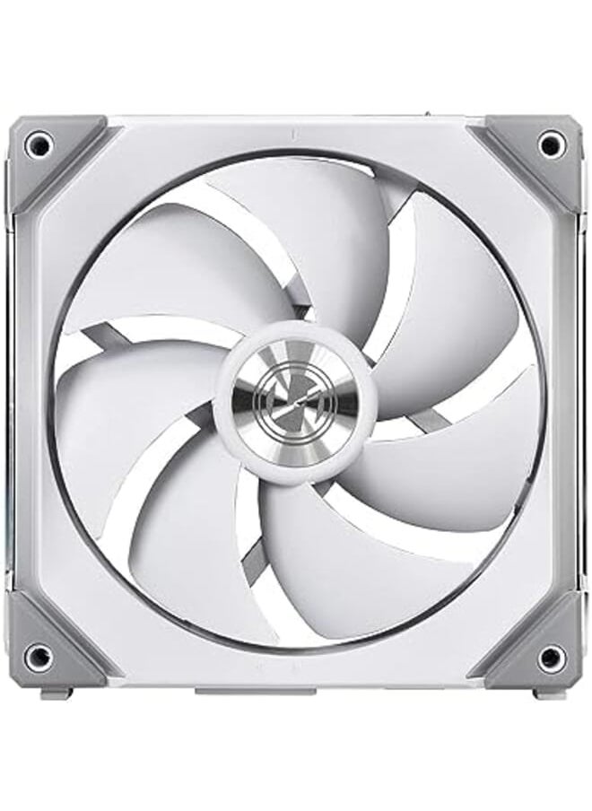 LIAN LI - Uni Fan Sl140 Double Pack White With Controller Argb 140Mm Led Pwm Daisy Chain Sl140 2 White Cooler - Image 1