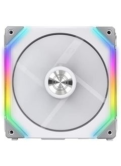 LIAN LI Uni Fan Sl140 Double Pack White With Controller Argb 140Mm Led Pwm Daisy Chain Sl140 2 White Cooler  - Image 2