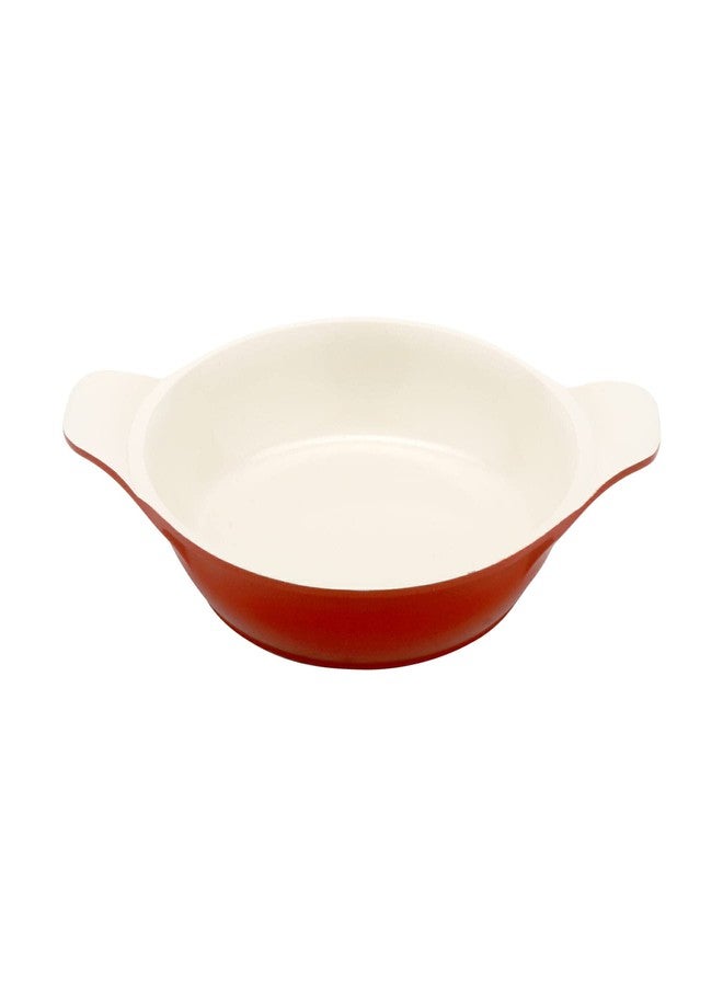 Get G.E.T. Energy-Efficient Dutch Oven, Cast Aluminum, Round, 10 Ounce, Red/White - Image 1