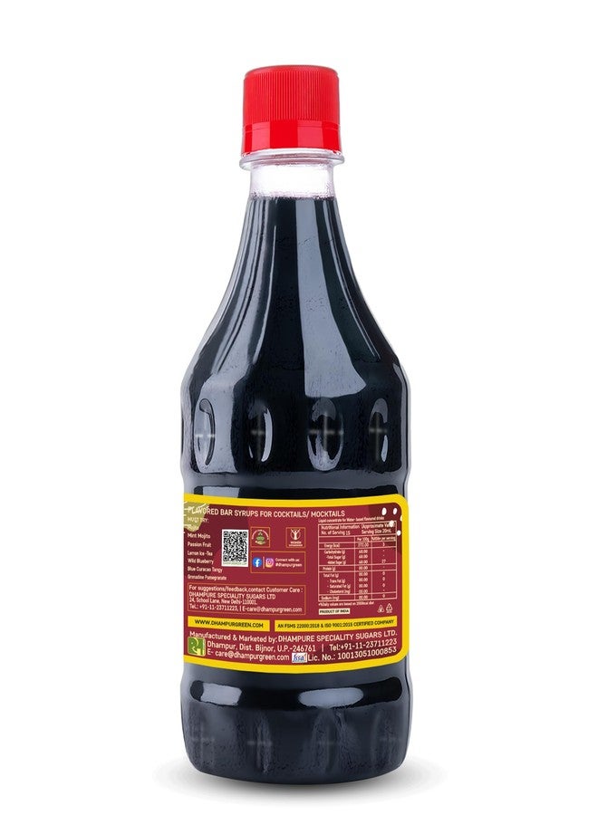 Dhampurgreen Kala Khatta, 900Ml (300Ml X 3 Bottles) | Mocktail Syrup Cocktail Syrup | Makes 10-12 Drinks | Pour Add Stir & Sip Syrup For Cocktails Mocktails | Non Alcoholic Beverage - Image 3