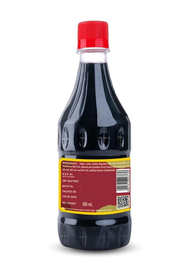 Dhampurgreen Kala Khatta, 900Ml (300Ml X 3 Bottles) | Mocktail Syrup Cocktail Syrup | Makes 10-12 Drinks | Pour Add Stir & Sip Syrup For Cocktails Mocktails | Non Alcoholic Beverage - Image 2