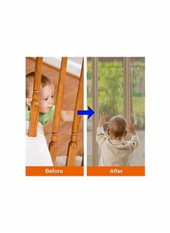 KASTWAVE Child/Pet Safety Net,Durable Banister Guards for Kids Safety for Indoor Stairs Rails Cribs Balcony  - Image 5