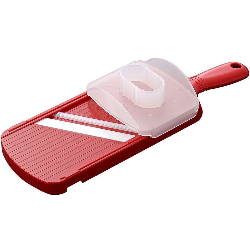 Kyocera Advanced Ceramic Wide Julienne Slicer, Red - Image 1