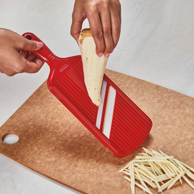 Kyocera Advanced Ceramic Wide Julienne Slicer, Red - Image 4