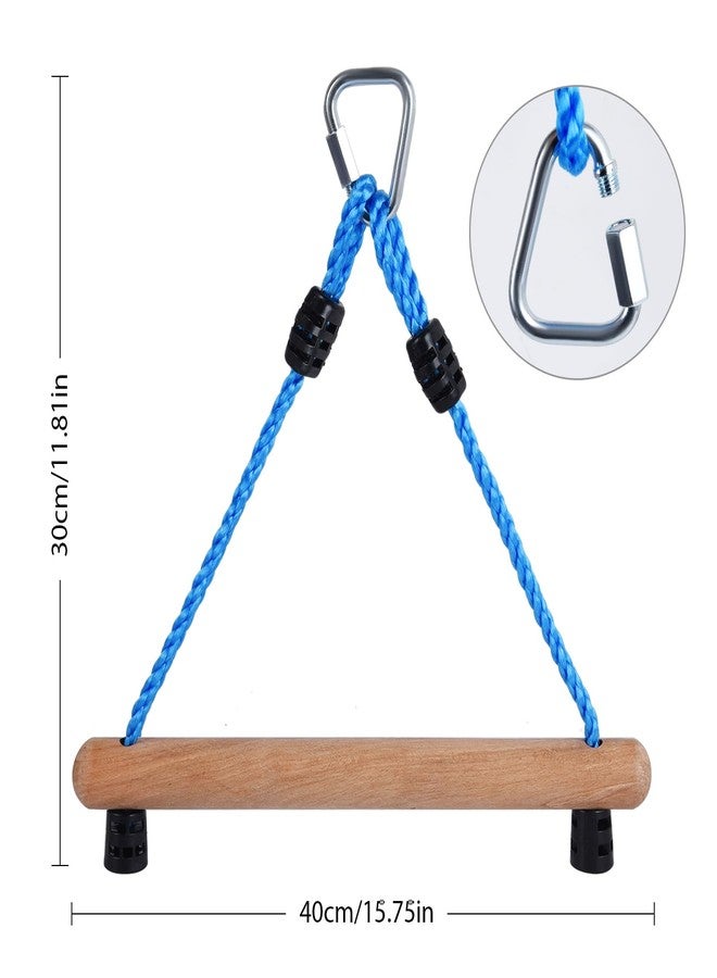 ChengFu Ninja Monkey Bars, Monkey Bars for Kids, Monkey Bars, Swing Accessory Sets, Obstacle Course Trapeze Bars for Outside Training Equipment (3pcs) - Image 2