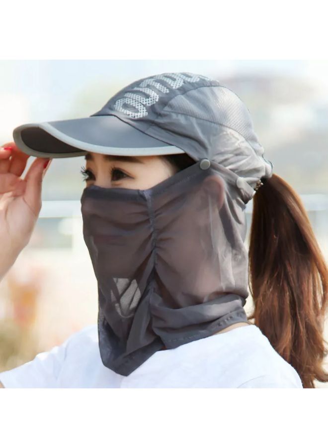 EasyLife Summer Outdoor Travel Foldable Face Cover Sun Hat  - Image 1