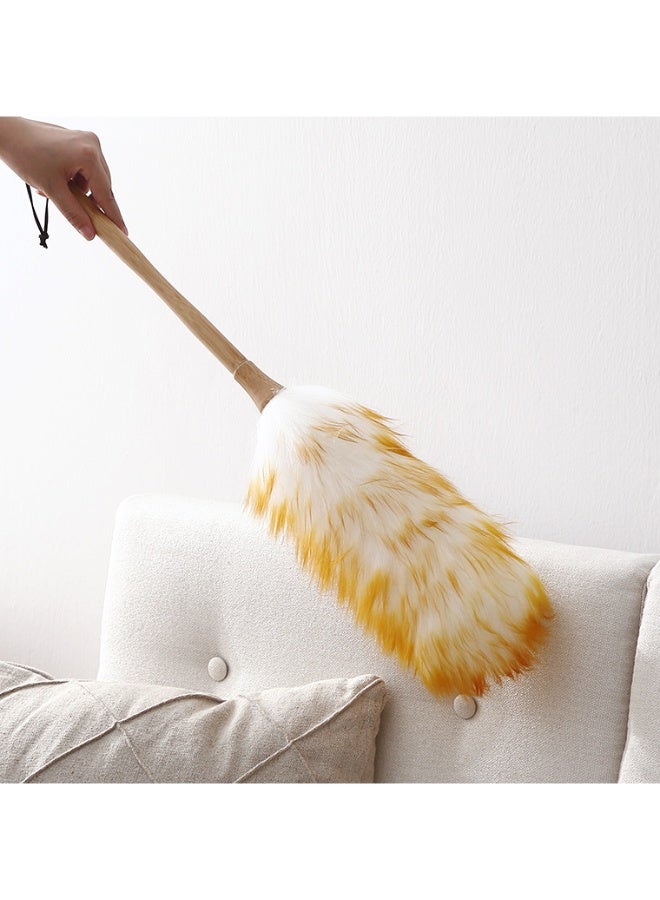 Feather Duster Dust Remover Household Car Dust Removal Tool Wool Material Static Electricity Adsorption Cleaning Dusting Blanket Effective Cleaning Tool - Image 5