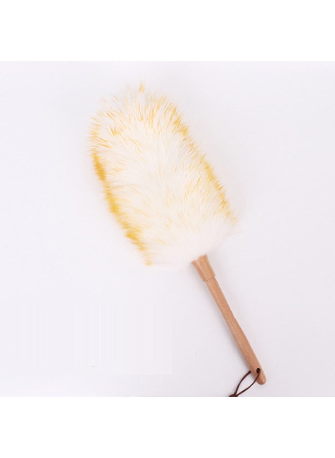 Feather Duster Dust Remover Household Car Dust Removal Tool Wool Material Static Electricity Adsorption Cleaning Dusting Blanket Effective Cleaning Tool - Image 1