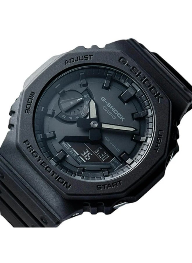 Men's Stylish Analog Digital Quartz Watch GA-2100-1A1
