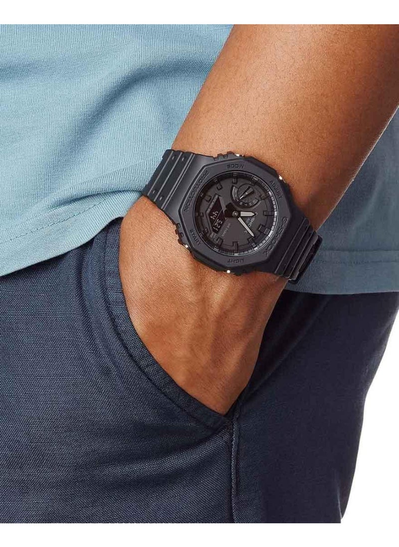 Men's Stylish Analog Digital Quartz Watch GA-2100-1A1