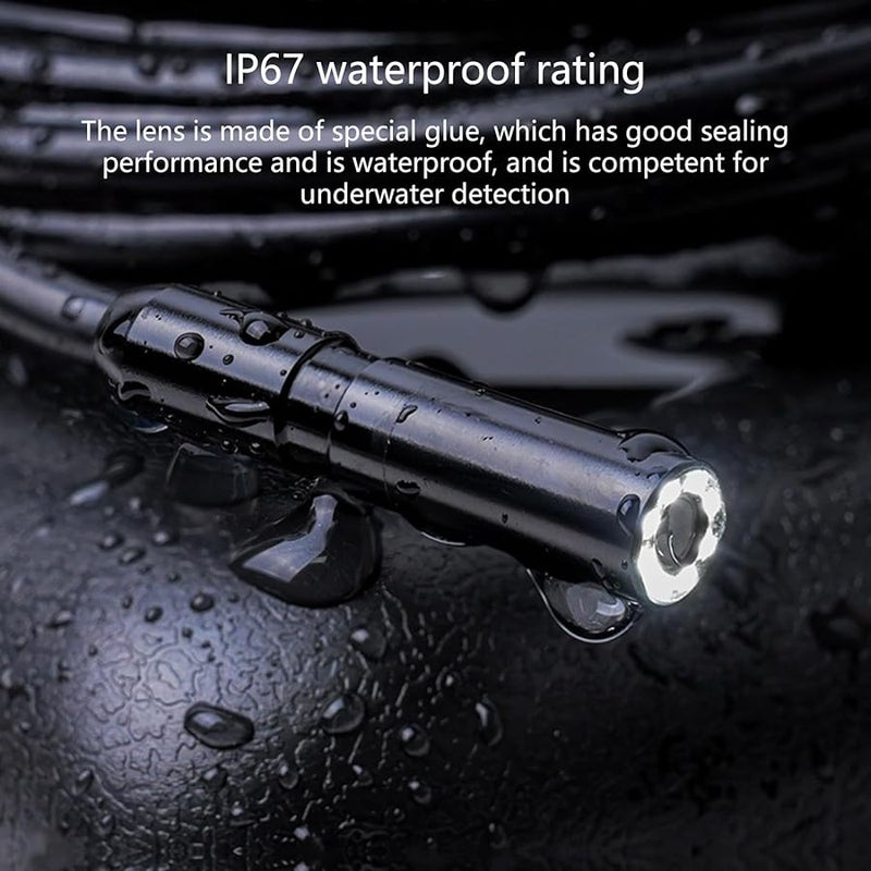 Handheld Borescope with 4 3inch LCD Display 10m Camera for Automotive Repair Pipe Inspection - Image 5