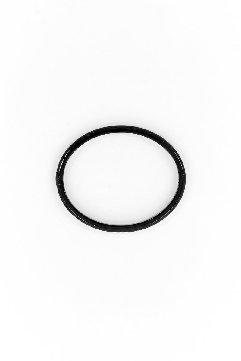 McLaren Men Apex Carbon Fiber Hinged Cuff Bracelet, Black  - Image 4