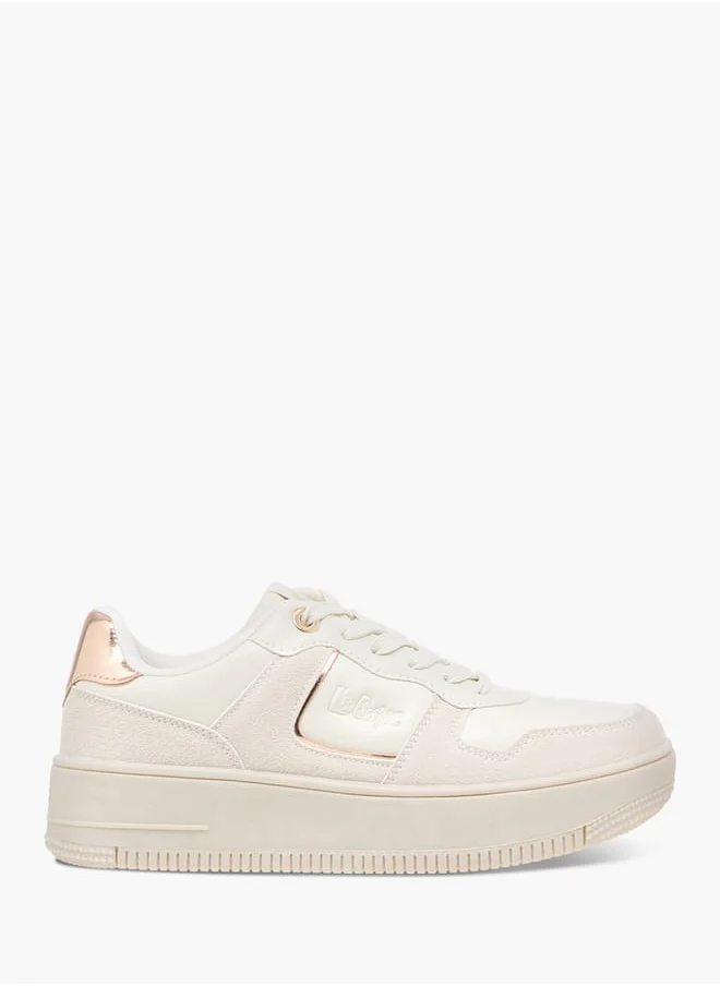 لي كوبر Women's Panelled Shoes with Lace-Up Closure