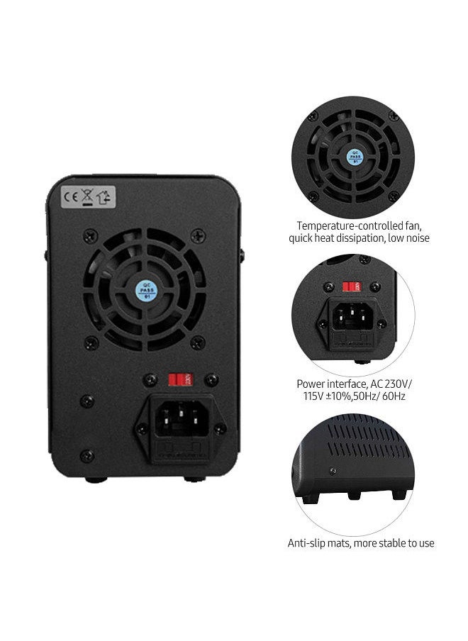 wanptek Bench DC Power Supply Variable 160V 2A Digital Display Adjustable Switching Regulated Power Supply CV CC  - Image 5
