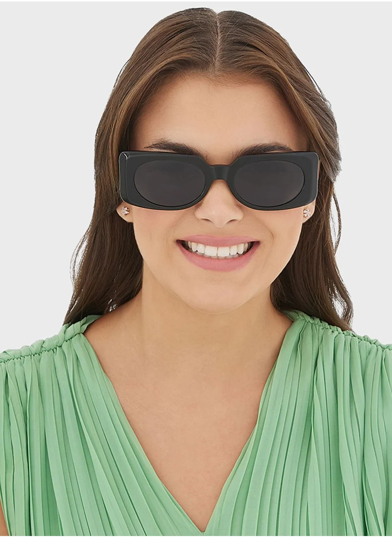 30 سندايز Piper Rectangular Sunglasses