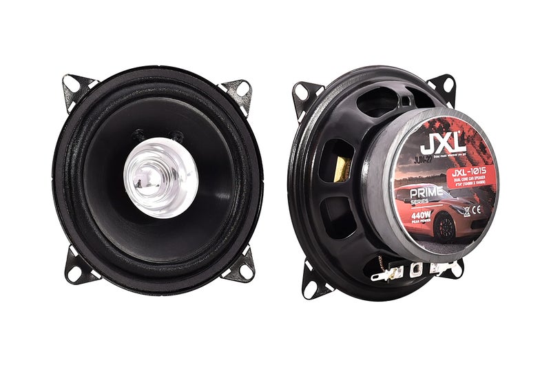 JXL 1015-4 inch Dual Cone Car Speaker Dual Cone 440W Coaxial Car Speaker (440 W) - Image 1