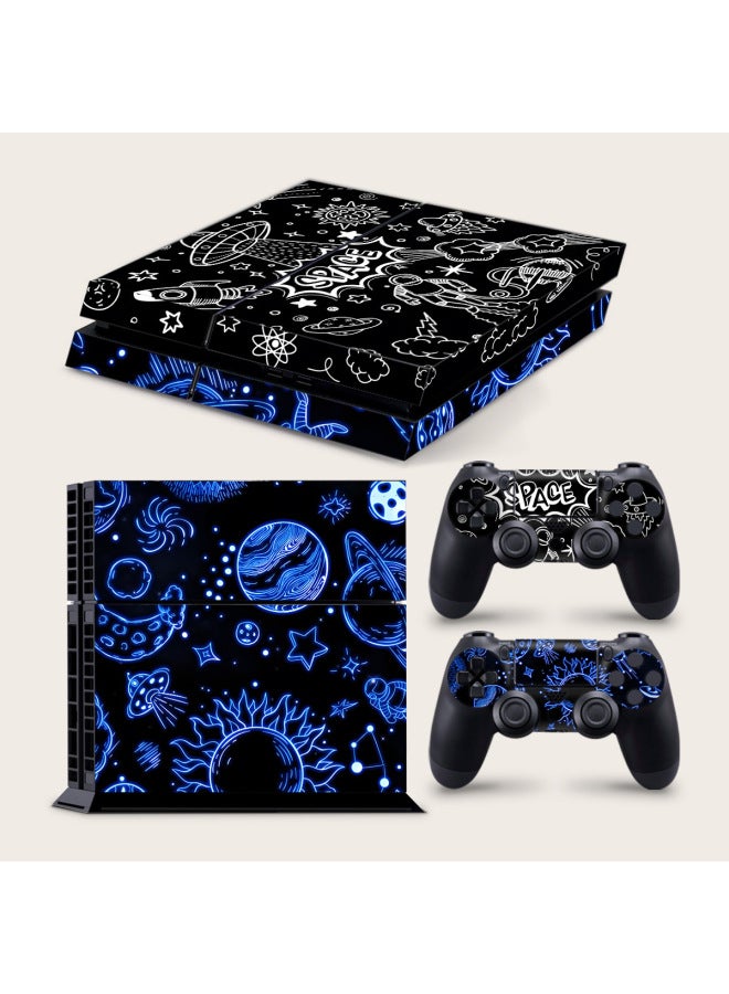 For Sony Game Console 3PCS PS4 Film Sticker PVC Sticker-Color:YXJ-PS4-034 - Image 3