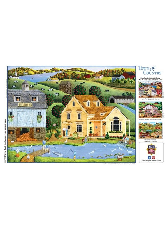 MasterPieces 300 قطعة لغز بازل إيز جريب نزل البطة البيضاء 18"X24" - Image 5