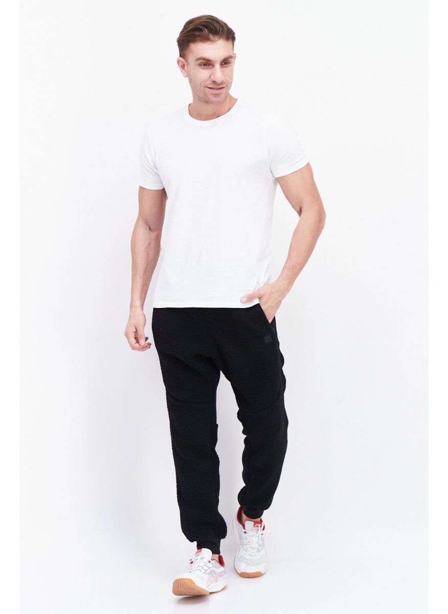 Men Regular Fit Textured Sweatpants, Black - pzsku/ZD51E704A3257DD7D28EDZ/45/_/1739715524/05c560ba-0615-4afa-82f6-19f5017f4826