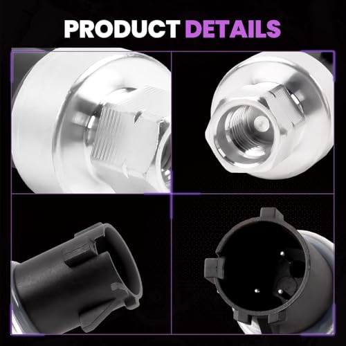 Pnkauto Upgraded Grand Caravan/Ram 1500 Air Conditioning Pressure Sensor, Compatible with Chry-sler Sebring Town & Country Vovager, Caravan Charger Durango Dakota Journey, Liberty Wrangler, Replace#5174039AA - Image 5