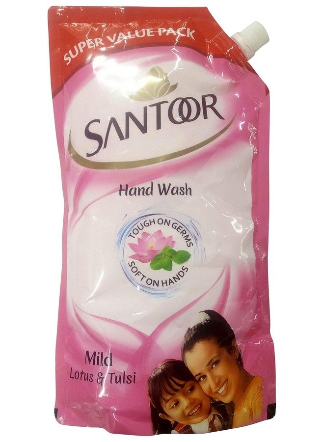 Santoor Hand Wash Mild 750Ml Pouch - Image 2