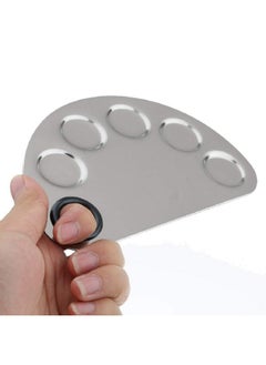 Ay Cosmetic Makeup Palette Spatula Foundation Mixing Tool D Shape  - Image 2