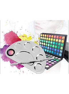 Ay Cosmetic Makeup Palette Spatula Foundation Mixing Tool D Shape  - Image 3
