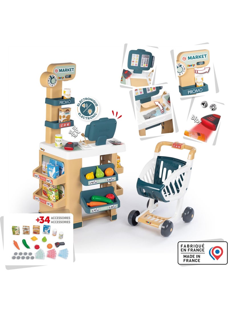 Smoby Market, Shopping Cart 350238  - Image 2