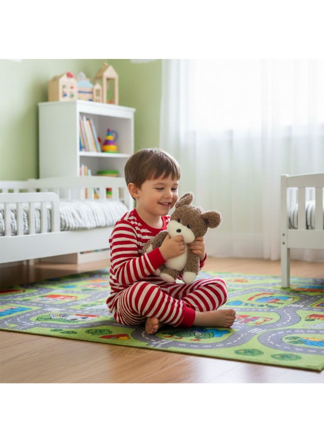 DANUBE HOME دمية قرد ناعمة بلون بني فاتح 25 سم – حيوان محشو لطيف، قرد محشو ناعم، رفيق رائع للعب وهدايا للأطفال - Image 2