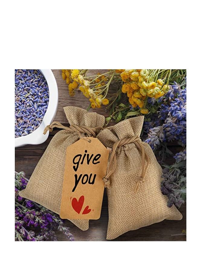 برينت شوب فور مي رباط الخيش القابل لإعادة الاستخدام 10 قطع من أكياس الهدايا أكياس الحلوى لمستلزمات الحفلات 13 × 18 سم / 5 × 7 بوصة - Image 5