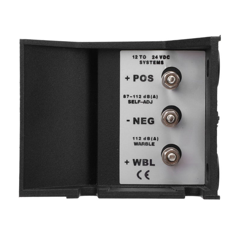 Car Backup Alarm 112dB ABS Water Resistant - Powerful Warning Sound Reverse Beeper Horn - 3 Adjustable Sounds for 12V to 48V Heavy Duty Vehicles - Image 2