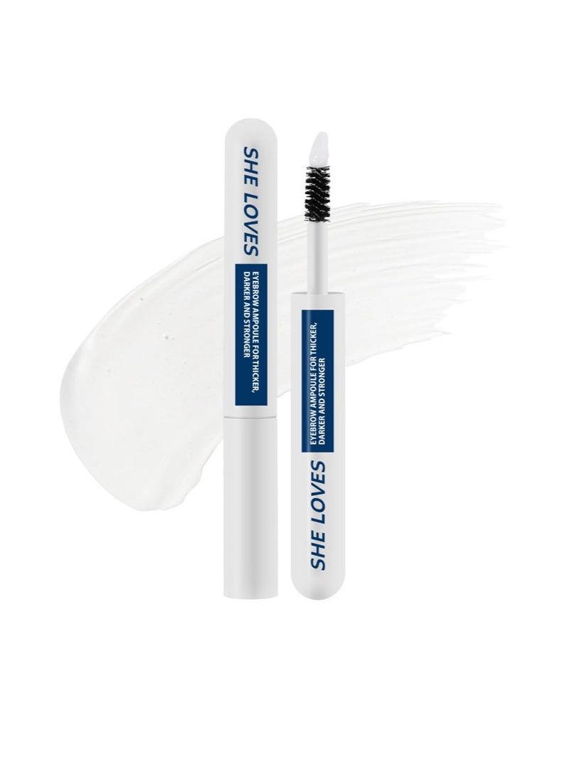 شي لافز سيروم تكثيف الحواجب، سيروم لنمو الحواجب والرموش، مُعزز طبيعي وعضوي للرموش، لحواجب داكنة وسميكة، تركيبة آمنة غير مُهيجة، مناسب للرجال والنساء، مع مرطب للبشرة. - Image 1